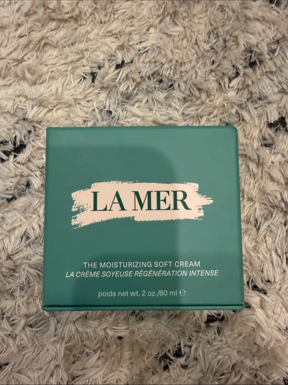 La Mer Moisturizing Soft Cream - Teal Green Box